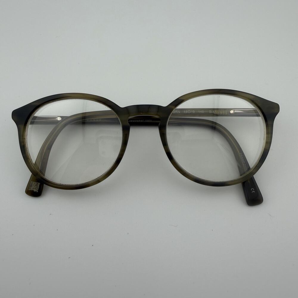 Ted Baker B895 GRN Eyeglasses Frames Only Green Tortoise Round 48-19-140 B41